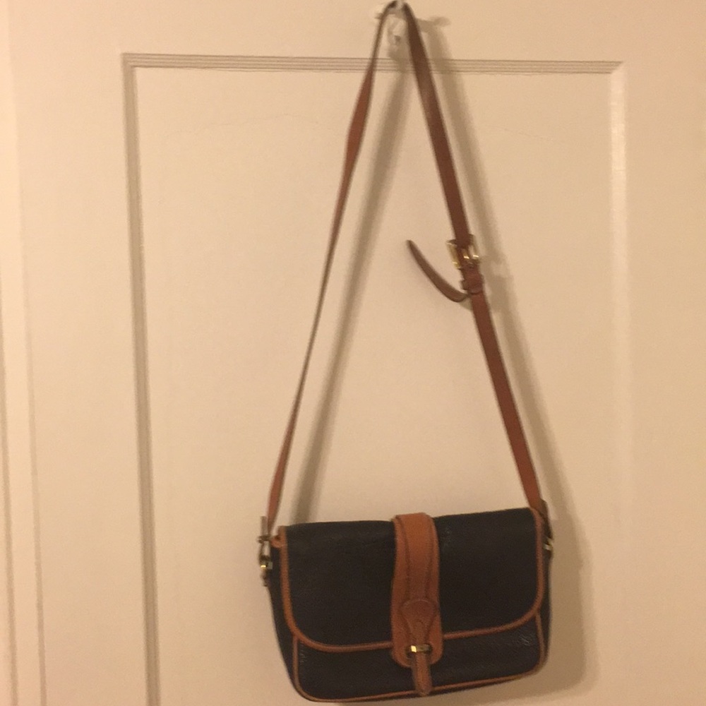 Dooney & Bourke Black Leather Satchel